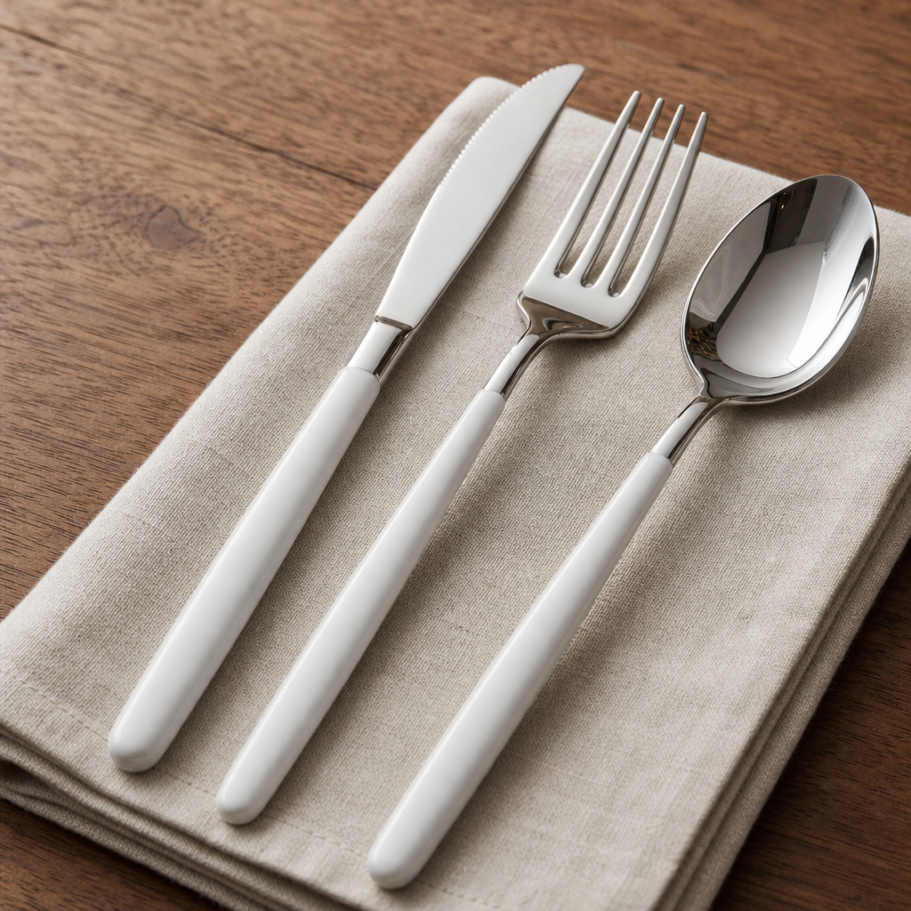 30-Piece Stainless Steel Flatware Set, Service for 6