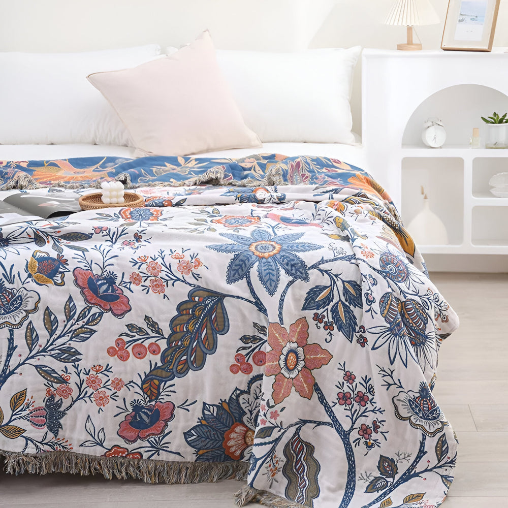 cotton-blanket-throw-reversible-floral-tassel-trim-img3.jpg