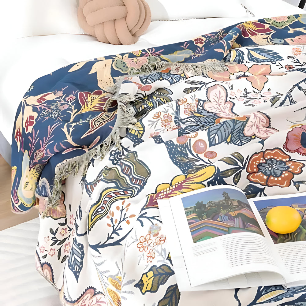 cotton-blanket-throw-reversible-floral-tassel-trim-img4.jpg