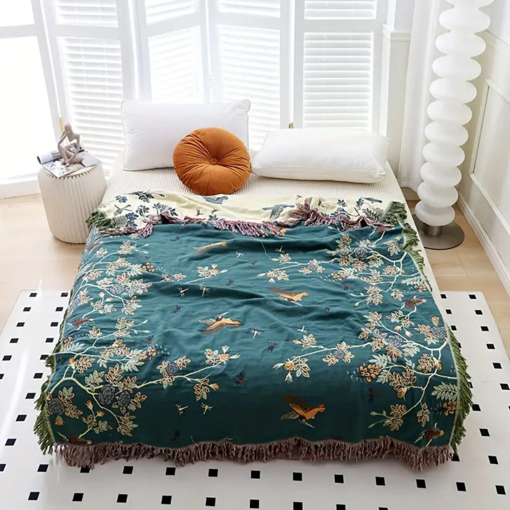 cotton-gauze-blanket-jacquard-pattern-tasseled-ultra-soft-img1.jpg
