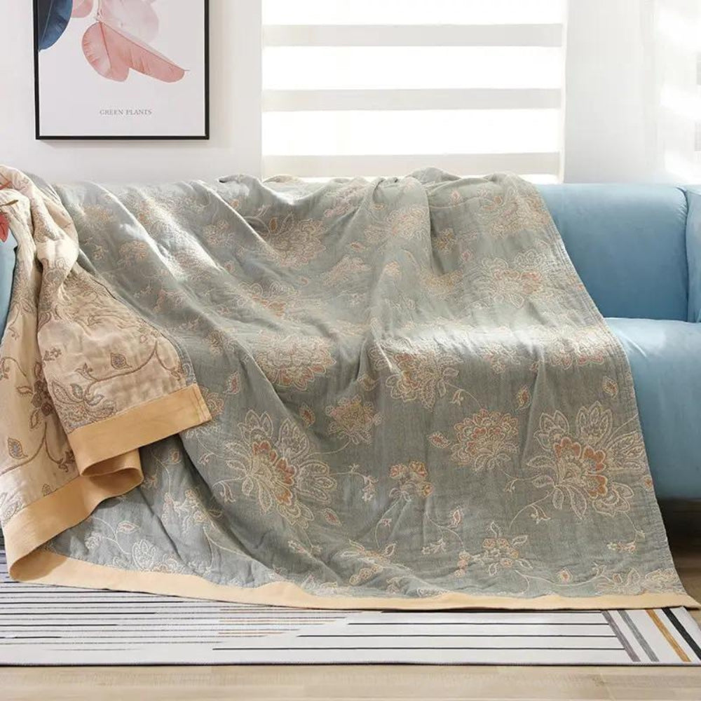 cotton-gauze-blanket-throw-breathable-cooling-floral-jacquard-img2.jpg