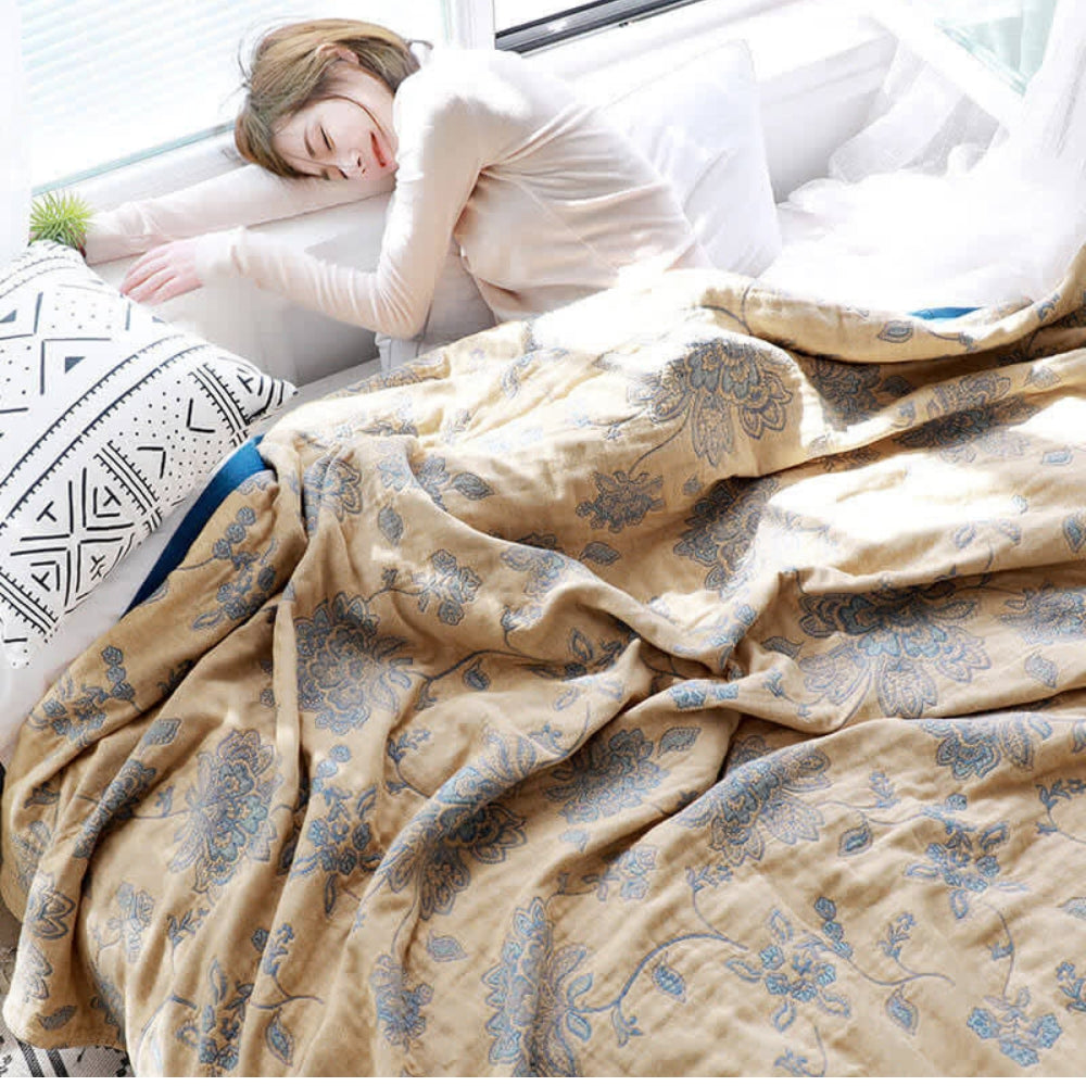 cotton-gauze-blanket-throw-breathable-cooling-floral-jacquard-img6.jpg