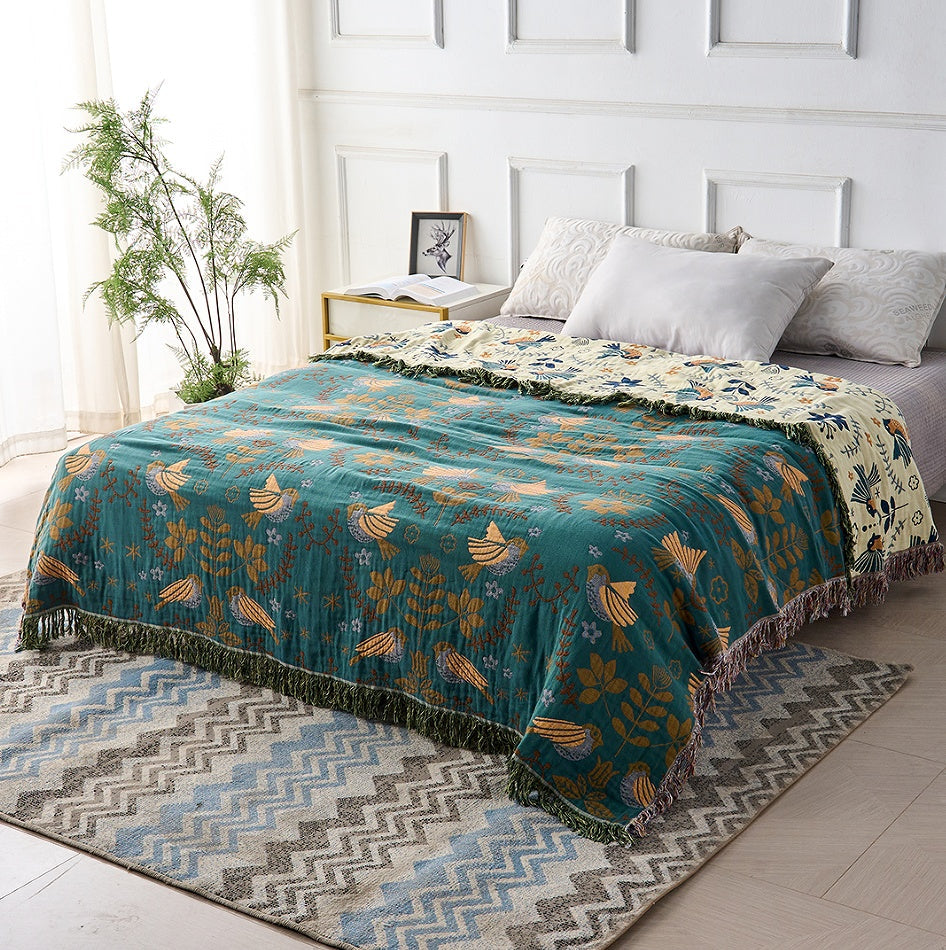 cotton-reversible-throw-blanket-breathable-scandinavian-bird-print-img2.jpg