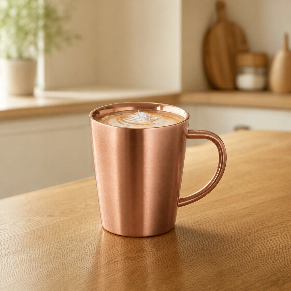 Double-Wall Insulated Mug 10 oz, Dishwasher Safe