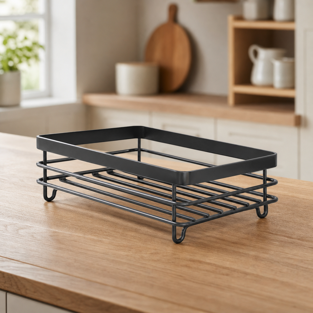 Foldable Stainless Steel Dish Drying Rack