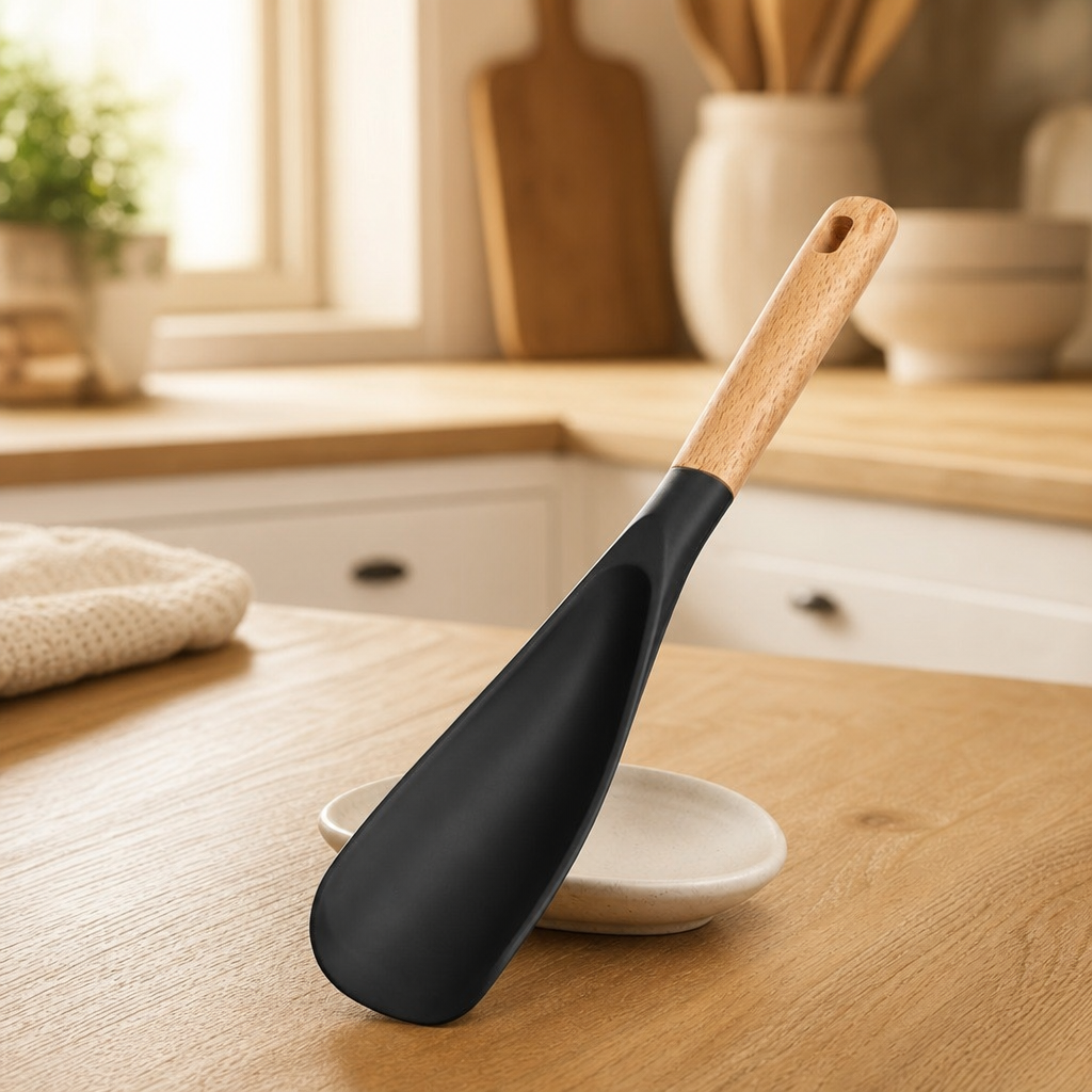 Seamless Silicone Spatula Spoon
