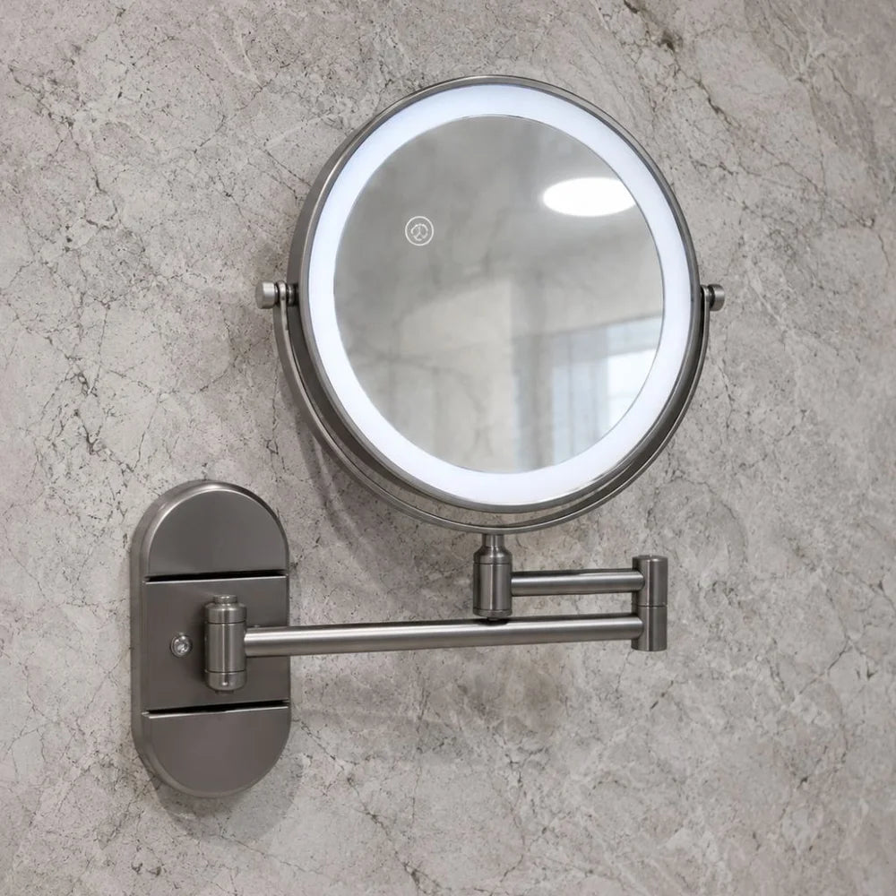 led-vanity-mirror-with-folding-arm-for-bathroom-3x-magnifying-no-drill-img1.webp