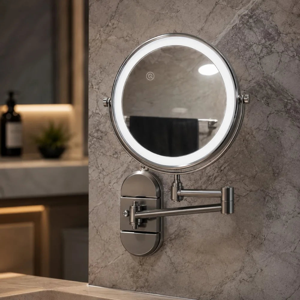 led-vanity-mirror-with-folding-arm-for-bathroom-3x-magnifying-no-drill-img4.webp