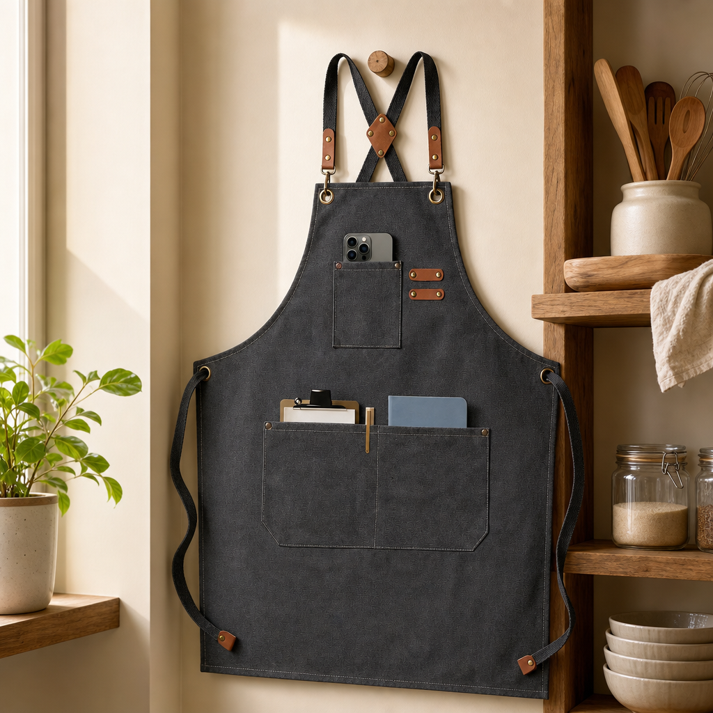 ProWear Canvas Kitchen Apron, Unisex Fit