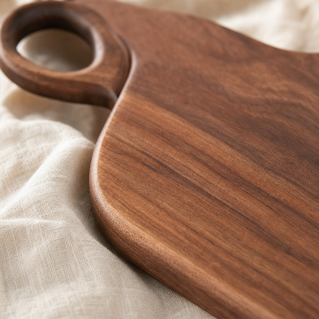 Reversible Walnut Cutting and Serving Board