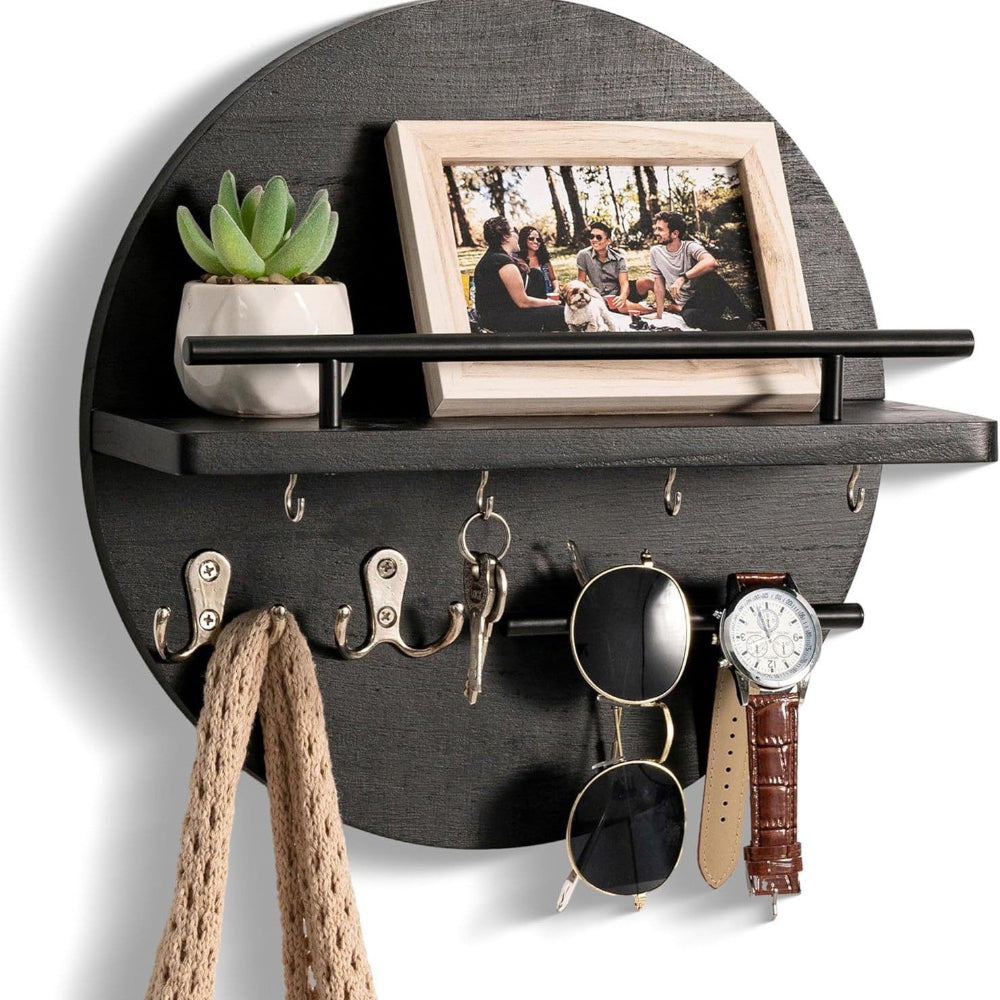 round-wooden-wall-key-holder-with-metal-accents-for-entryway-storage-img2.jpg