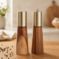 SPICEWOOD Wooden Salt and Pepper Mill Set