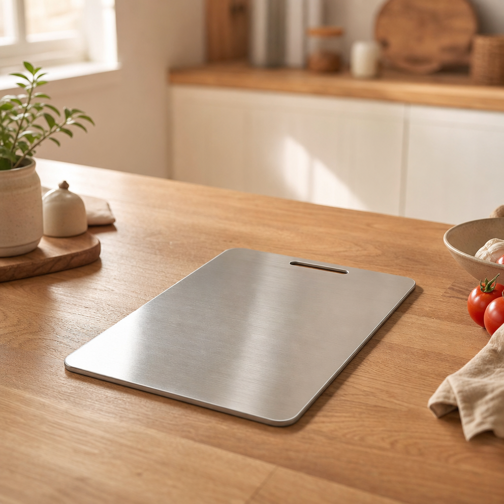 Stainless Steel Cutting Board, Odor and Stain Resistant