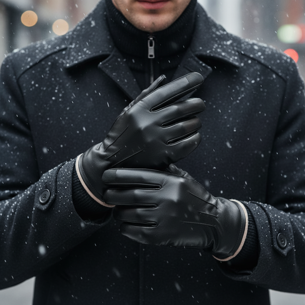 touchscreen-compatible-thermal-gloves-pu-leather-slim-fit-img1.png