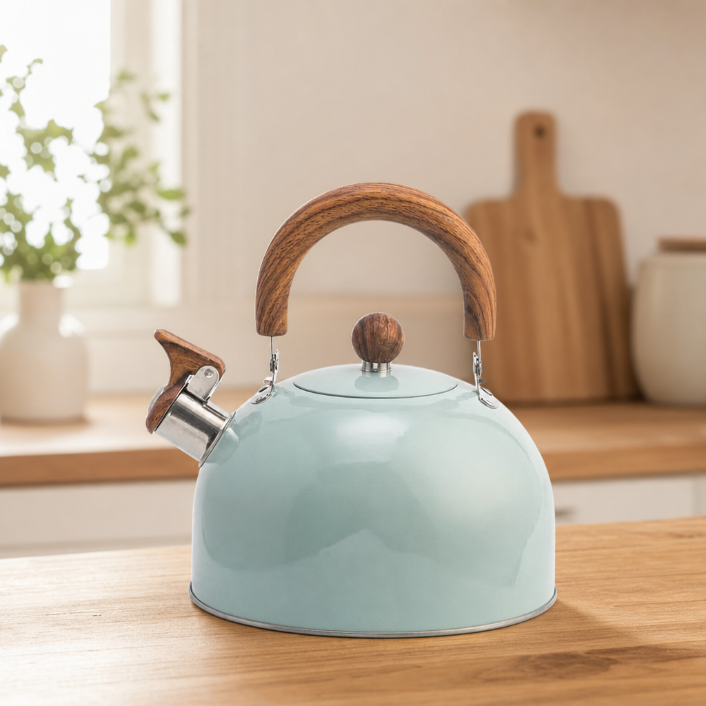 Whistling Stovetop Tea Kettle, 3 Liter Stainless Steel