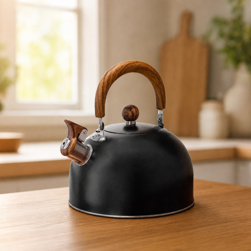 Whistling Stovetop Tea Kettle, 3 Liter Stainless Steel
