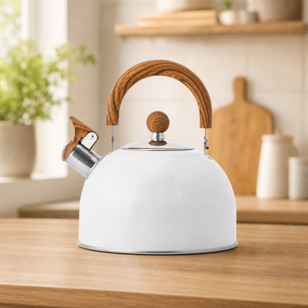 Whistling Stovetop Tea Kettle, 3 Liter Stainless Steel